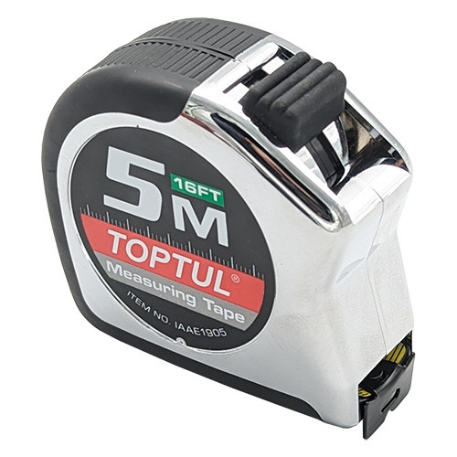 Рулетка профессиональная 5м*19мм TOPTUL IAAE1905 Рулетка профессиональная 5м*19мм TOPTUL IAAE1905