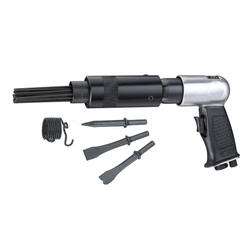 2 в 1 Молоток пневматический с набором зубил и игольчатой  насадкой AIRKRAFT AT-8039DA